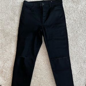 American Eagle. Curvey Super High Rise Jegging. Size 16